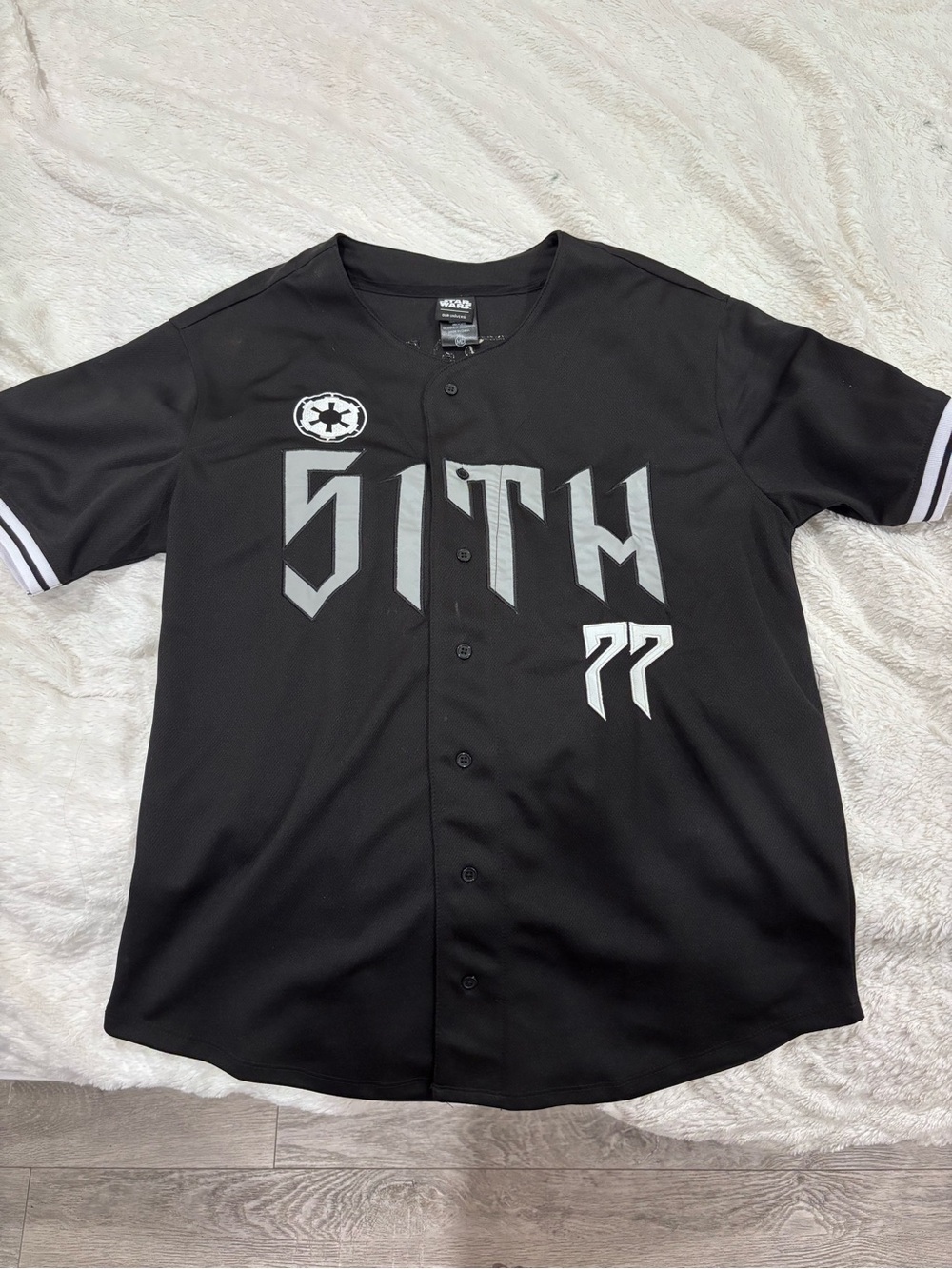 BoxLunch Exclusive Star Wars Darth Vader Sith jersey